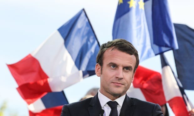 Tổng thống Pháp Emmanuel Macron. Ảnh: Frederic Scheiber