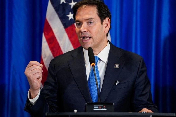 Ông Trump nói Ngoại trưởng Mỹ Marco Rubio sẽ tham dự hòa đàm Nga – Ukraine ở Thổ Nhĩ Kỳ vào ngày 15/5. Ảnh: AFP.