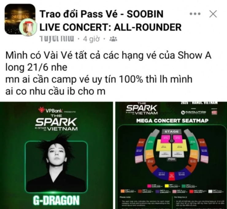 NHM nên cảnh giác với những lời mời gọi mua vé trên MXH.&nbsp;