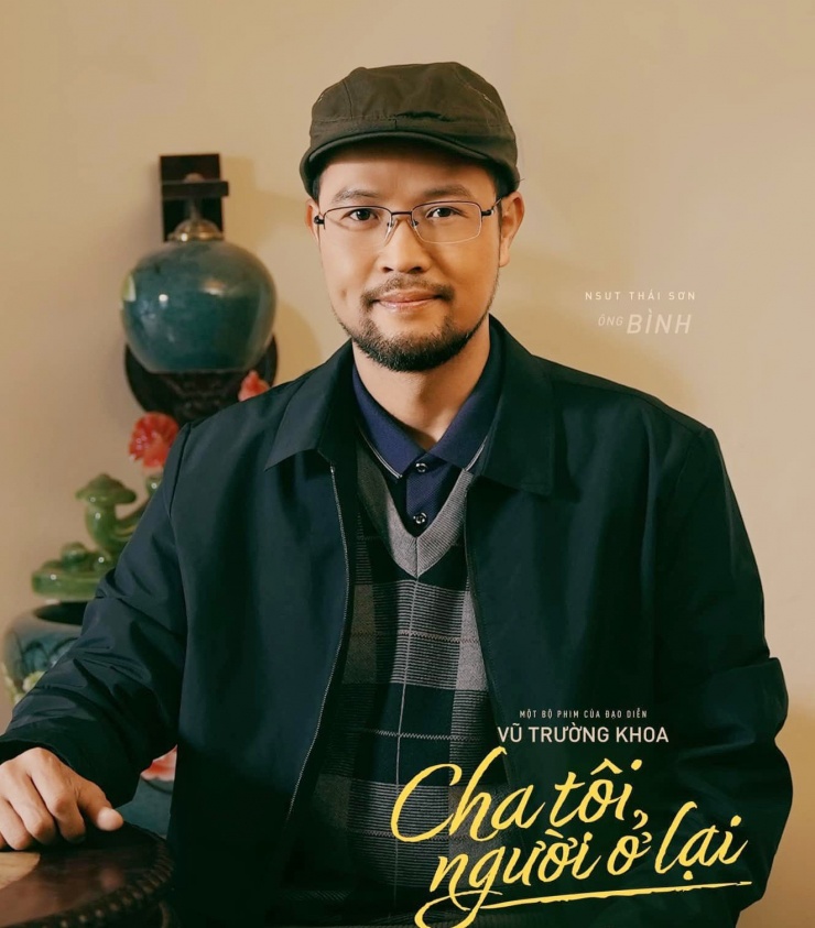 Nghệ sĩ Thái Sơn được yêu mến khi vào vai ông Bình trong bộ phim giờ vàng VTV "Cha tôi, người ở lại".