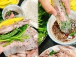 Mực cuốn rau muống - món ăn hot trend gây tranh cãi