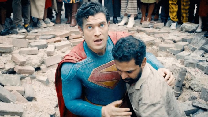 David Corenswet trong phim "Superman". Ảnh: Warner Bros.