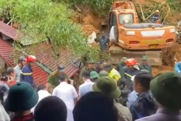 Sạt lở đất trong đêm ở Sa Pa một hộ dân bị vùi lấp, có người tử vong
