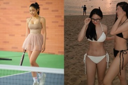 Hot girl Huyền Berry lần đầu vô địch pickleball, Bunny Thảo khoe vòng 2 lý tưởng