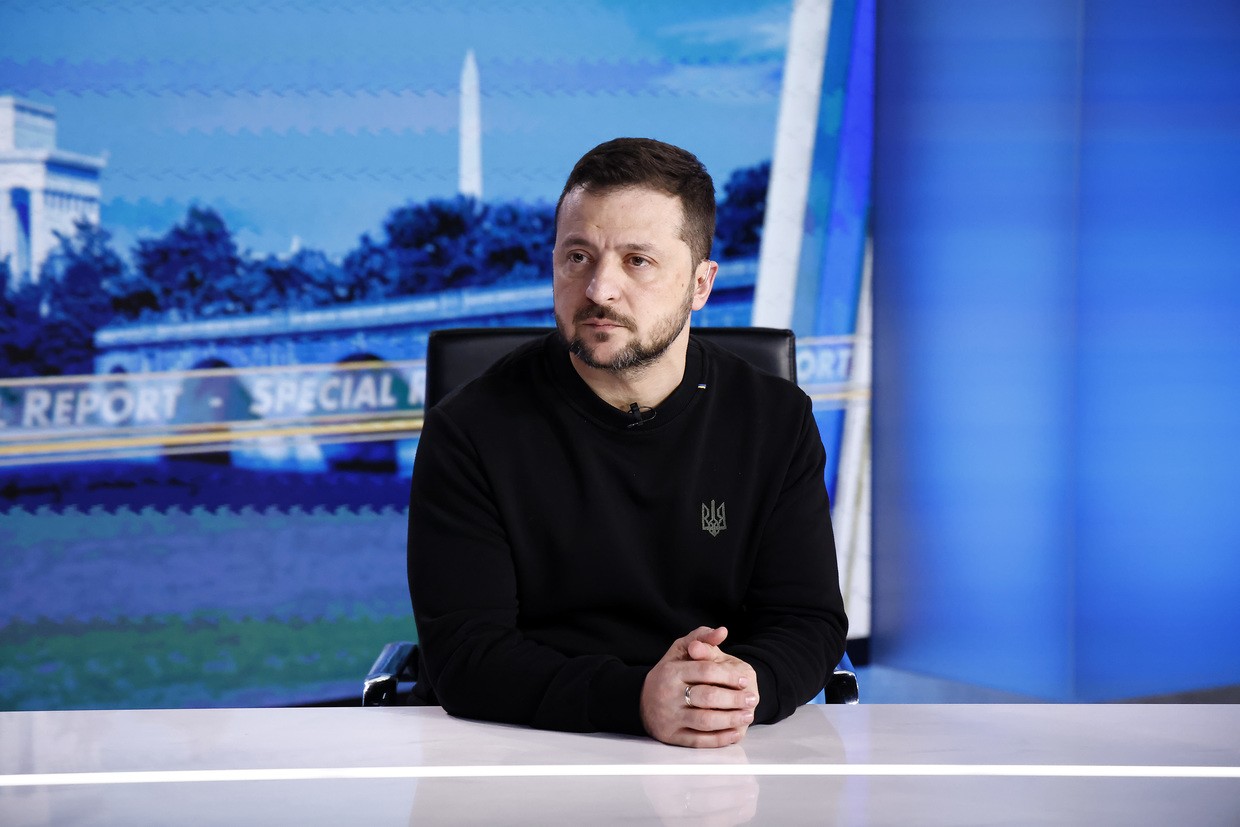 Tổng thống Ukraine Volodymyr Zelensky. Ảnh: Paul Morigi / Getty Images.