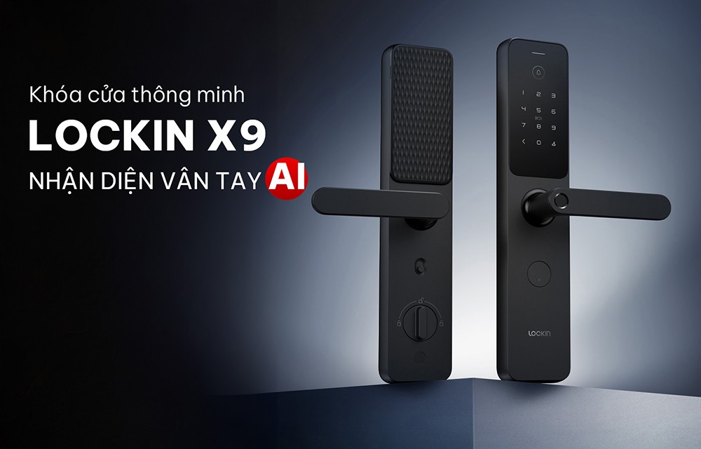 Lockin X9 ra mắt - chinh phục người dùng Việt với Tiếng Việt, vân tay AI siêu nhạy - 1