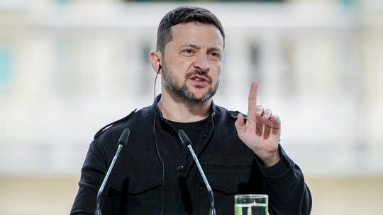 Tổng thống Ukraine Volodymyr Zelensky. Ảnh: Getty
