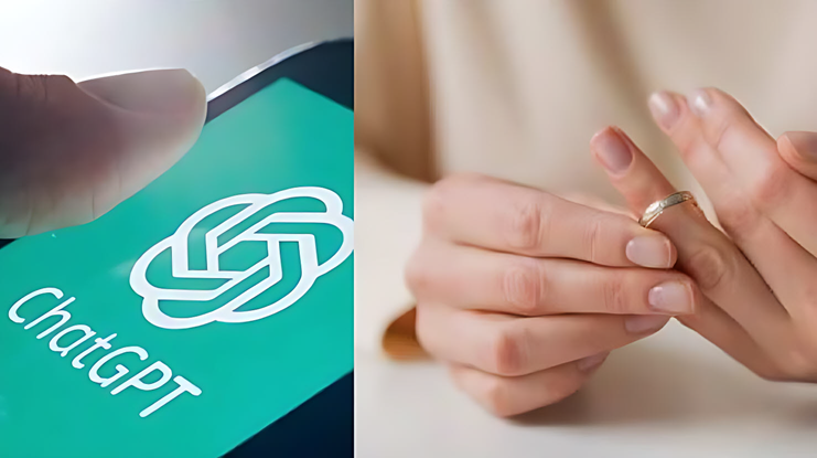 Tin vào lời phán của ChatGPT, người phụ nữ ly dị chồng sau 12 năm chung sống.