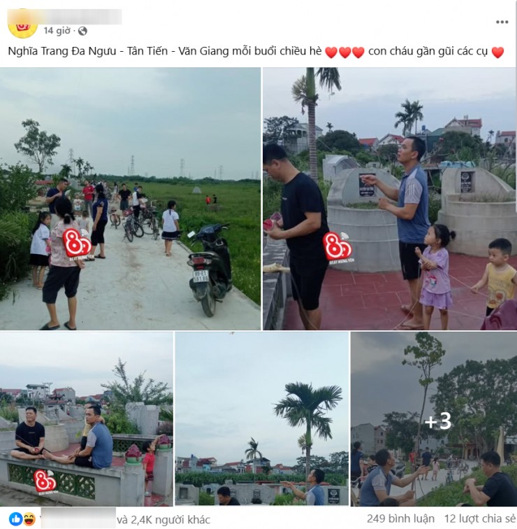 Cảnh khó tin ở Hưng Yên vào buổi chiều hè gây sốt mạng. Ảnh chụp màn hình