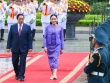 Thủ tướng Phạm Minh Chính chủ trì lễ đón Thủ tướng Thái Lan