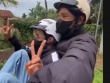 Xác minh clip chạy xe máy bằng chân đăng trên Facebook 'Cậu Cả'