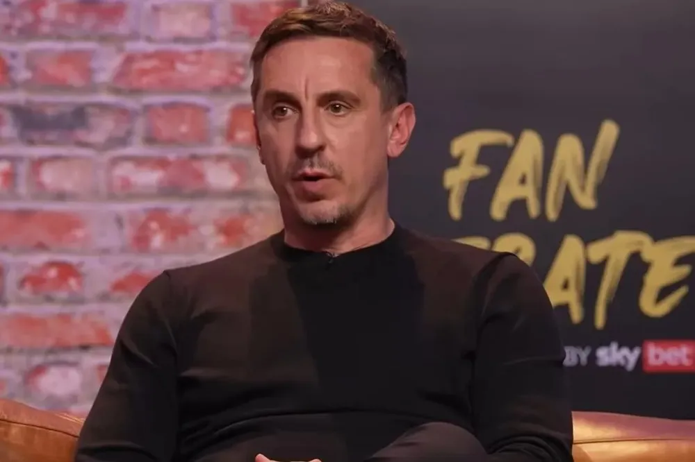 Gary Neville là huyền thoại của MU. ẢNH: GETTY