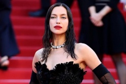 Irina Shayk hóa 'thiên nga đen' trên thảm đỏ Cannes