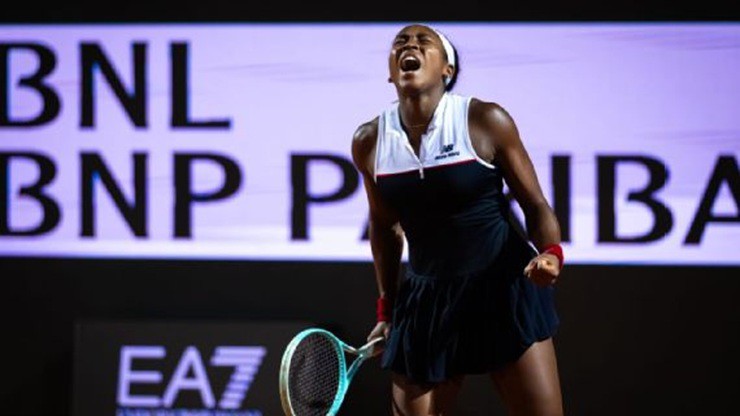 Coco Gauff trở thành tay vợt Mỹ đầu tiên vào chung kết Rome Open kể từ năm 2016