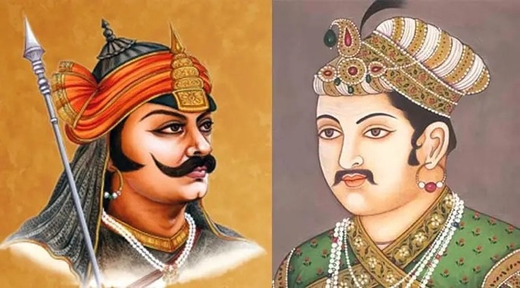 Akbar đại đế là hoàng đế theo đạo Hồi hiếm hoi được người Ấn độ tôn thờ. Ảnh phác họa hình tượng Akbar.