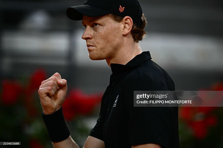 Sinner đã&nbsp;thắng 25 set liên tiếp trước các tay vợt top 10 ATP