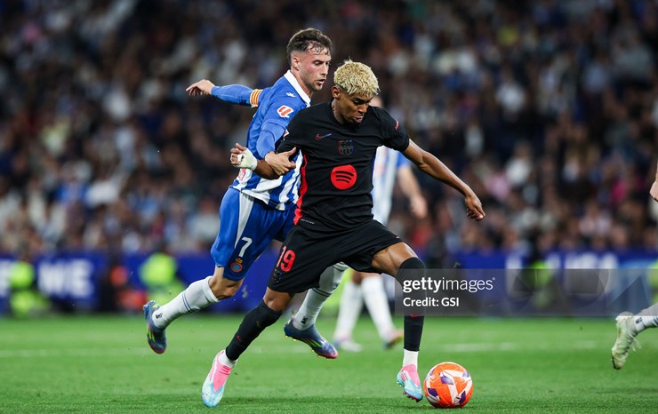 Yamal thi đấu chói sáng trước Espanyol