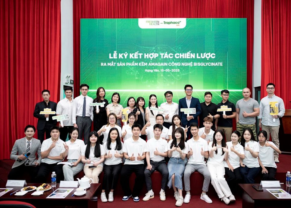 Toàn cảnh lễ ký kết hợp tác chiến lược Freshen Health và Traphaco CNC