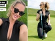 Kiều nữ golf Spiranac khiến khán giả say đắm, chiếc áo xẻ sâu gợi cảm