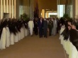 Màn hất tóc đặc biệt của hàng chục phụ nữ chào đón ông Trump ở UAE