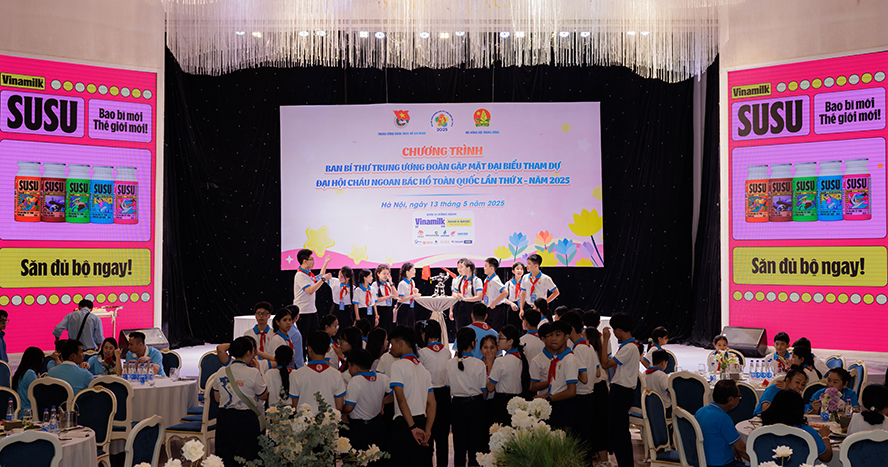 Đồng hành với thiếu nhi Cháu ngoan Bác Hồ, Vinamilk tiếp sức các “búp măng non” vươn cao - 2