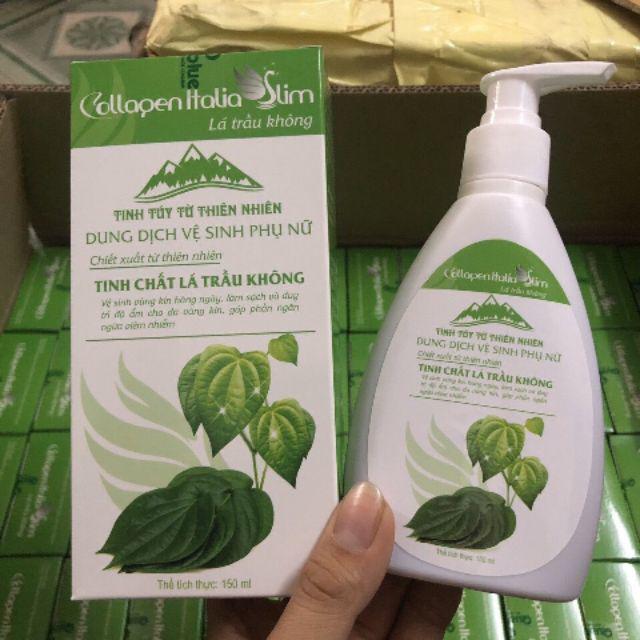 Cận cảnh sản phẩm phẩm dung dịch vệ sinh Collagen Italia Slim thuộc diện buộc thu hồi để tiêu hủy.