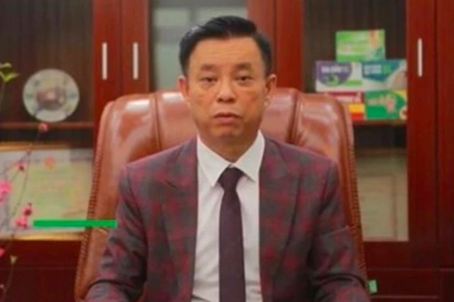 Bị can Phạm Văn Cách, cựu chủ tịch Công ty Dược Sơn Lâm. Ảnh: Bộ Công an