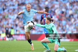 Kết quả bóng đá Crystal Palace - Man City: Phản đòn sắc lẹm, đăng quang lịch sử (Chung kết FA Cup)
