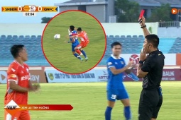 Đà Nẵng dính thẻ đỏ oan nghiệt, vẫn vượt khó thoát  " đáy bảng "  V-League