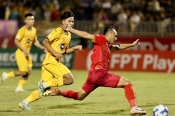 Trực tiếp bóng đá Hà Tĩnh - SLNA: Thành tích đối đầu cân bằng (V-League)