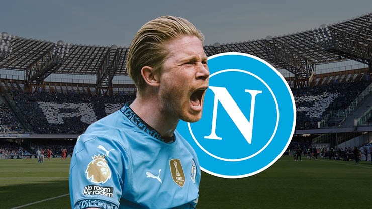De Bruyne nhiều khả năng gia nhập Napoli