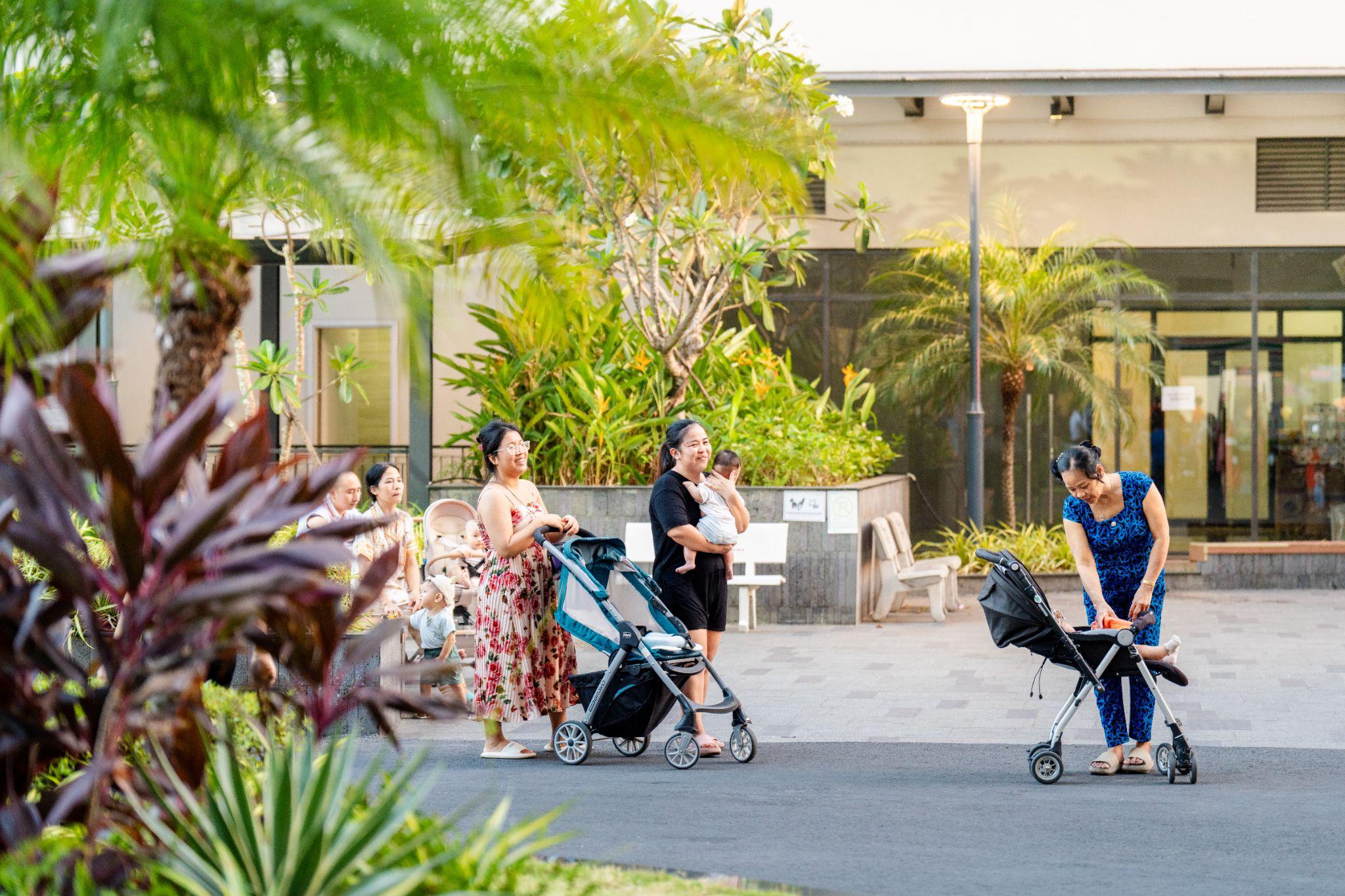 Không gian giàu sức sống bên trong khu phức hợp Charm City - 1
