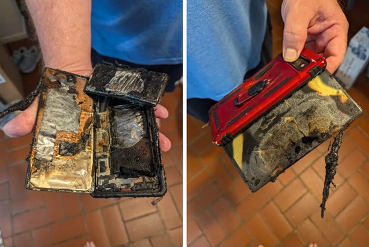 Cơn ác mộng cháy nổ lại xảy ra trên điện thoại của Google