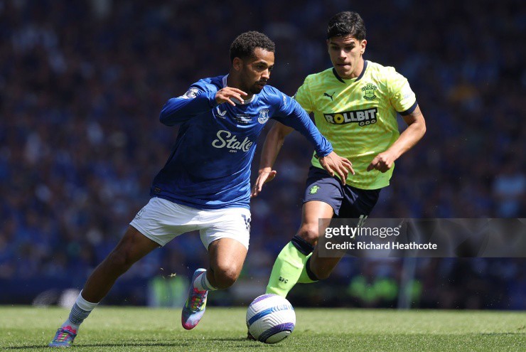 Video bóng đá Everton - Southampton: "Cóng chân" sau bàn thua sớm (Ngoại hạng Anh)