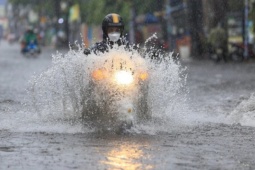 Hà Nội và nhiều tỉnh phía Bắc mưa lớn trong đêm nay