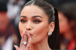 Engfa Waraha bị chê bai khi xuất hiện ở Cannes