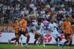 Video bóng đá Nam Định - HAGL: Đại tiệc 7 bàn, tiến sát ngôi vương (V-League)