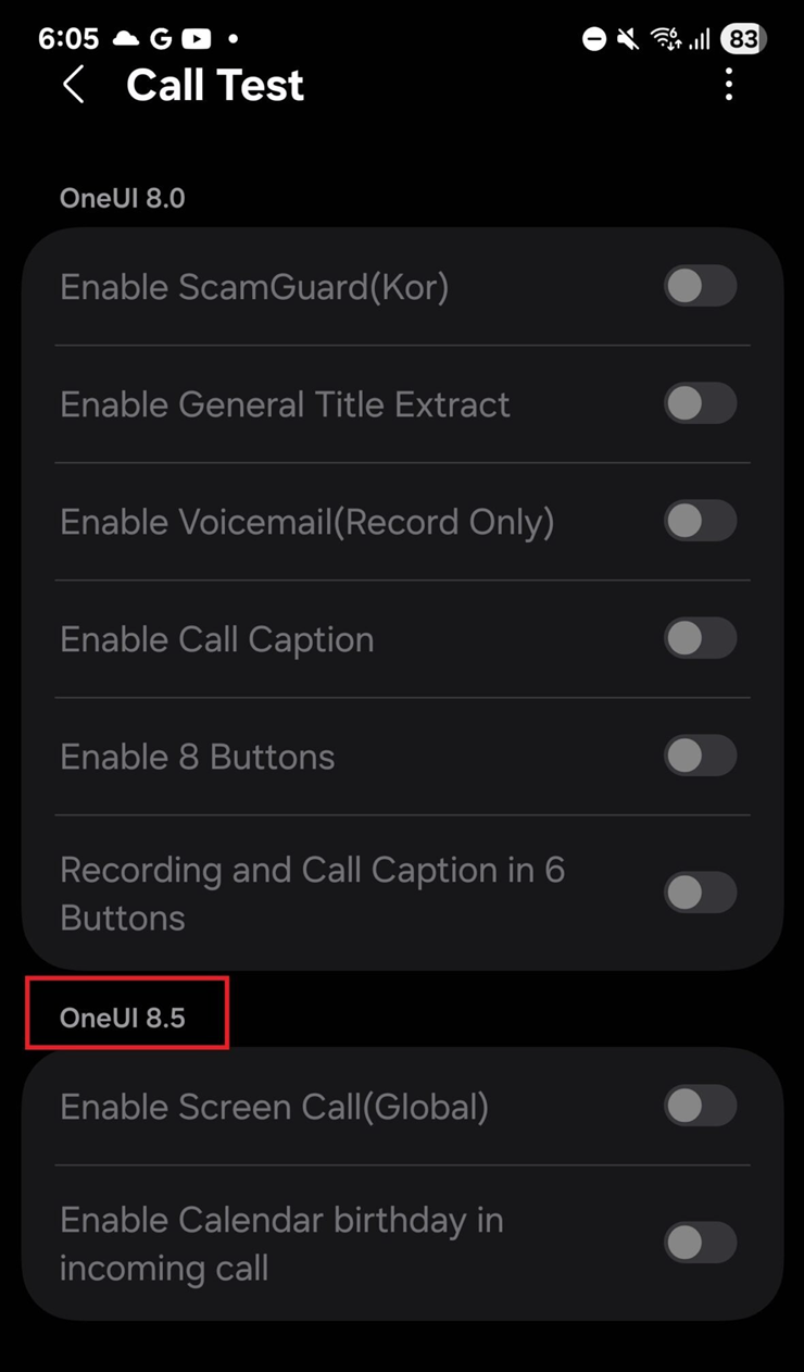 Ứng dụng Điện thoại của One UI 8 hé lộ về phiên bản kế nhiệm.