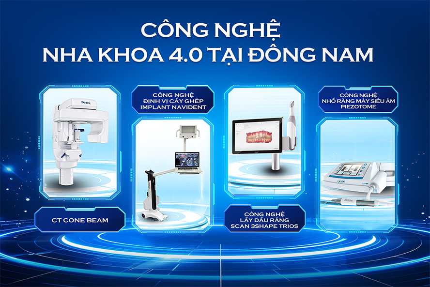 Công nghệ nha khoa tiên tiến tại Đông Nam (Ảnh: DNCC)