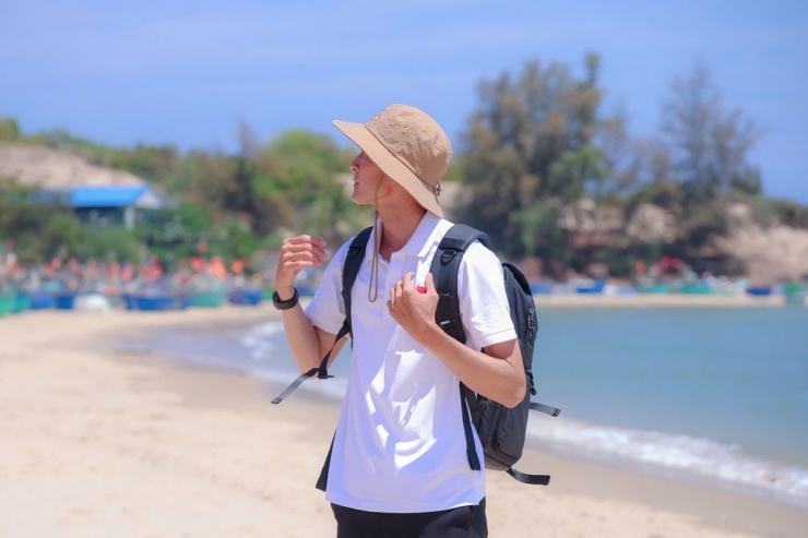 Làng chài hoang sơ, nơi bình yên trú mình sau lưng núi Hòn Hồng - 16