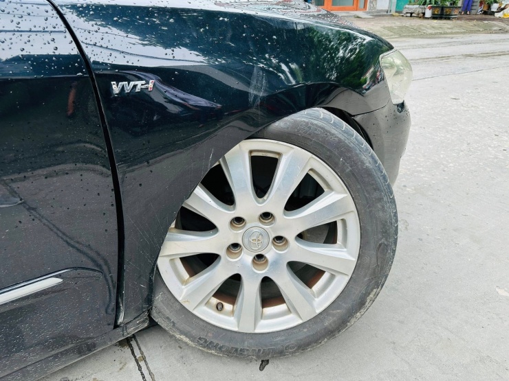 Cận cảnh chiếc bánh xe bị tuột khỏi trục. Ảnh: Điệp Xa lộ/Otofun