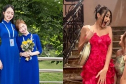 Hòa Minzy và những pha đọ dáng với Hoa hậu: Có một tấm ảnh nhìn mãi không ra