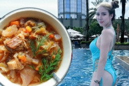 Món súp ăn thay bữa chính giúp nữ DJ giảm 5 kg sau 3 tuần