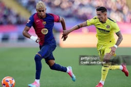 Trực tiếp bóng đá Barcelona - Villarreal: Yamal lập siêu phẩm gỡ hòa (La Liga)