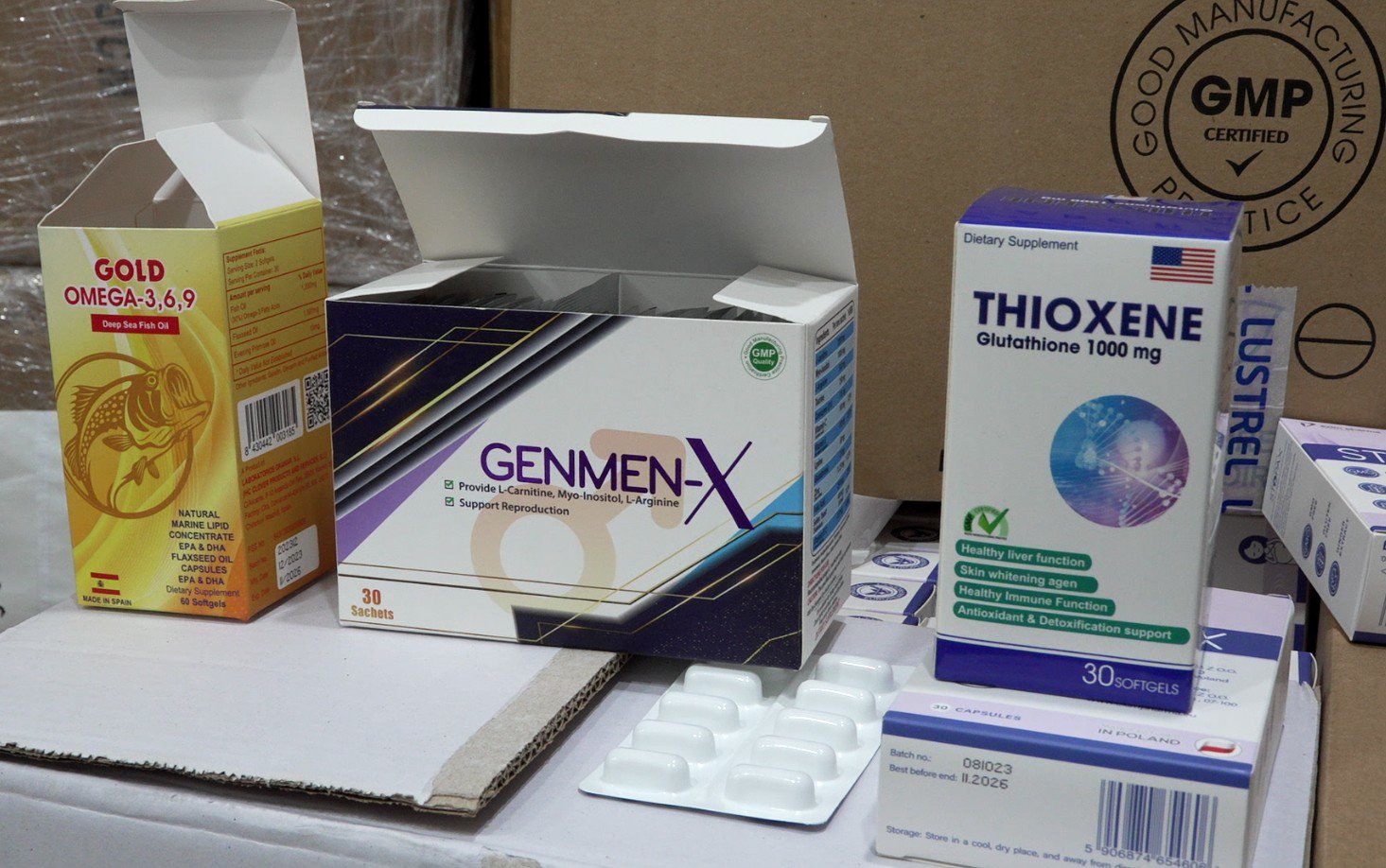 Vụ thu giữ hơn 100 tấn thực phẩm chức năng, thiết bị y tế giả: Điểm tên những mặt hàng đã bán ra thị trường Vụ thu giữ hơn 100 tấn thực phẩm chức năng, thiết bị y tế giả: Điểm tên những mặt hàng đã bán ra thị trường - 8