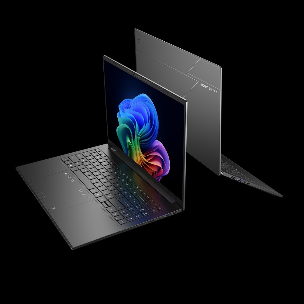 Bộ đôi laptop Acer Swift Go 14 và Swift Go 16.