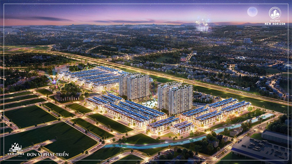 Chính sách bán hàng hấp dẫn là “bệ phóng” giúp Yên Bình Complex nhanh chóng tìm được chủ nhân. (Phối cảnh tổng thể dự án Yên Bình Newhorizon)