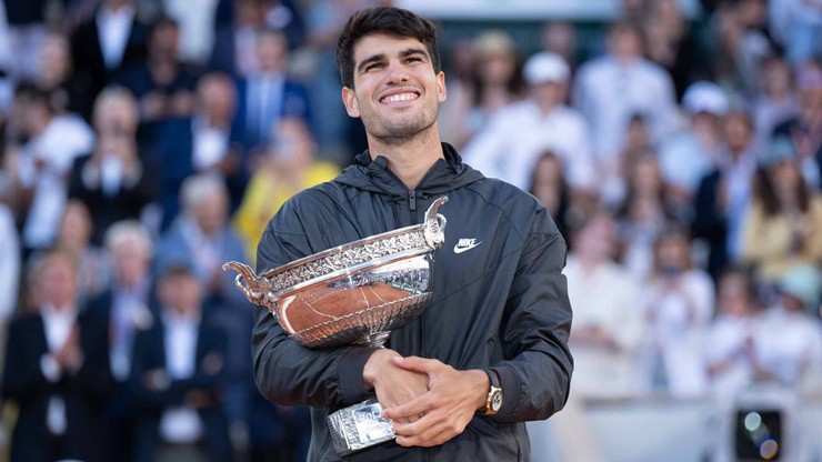 Carlos Alcaraz đang là đương kim vô địch&nbsp;Roland Garros
