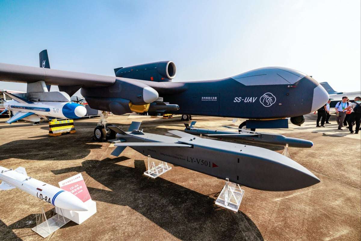 Tàu UAV Cửu Thiên của Trung Quốc (ảnh: SCMP)