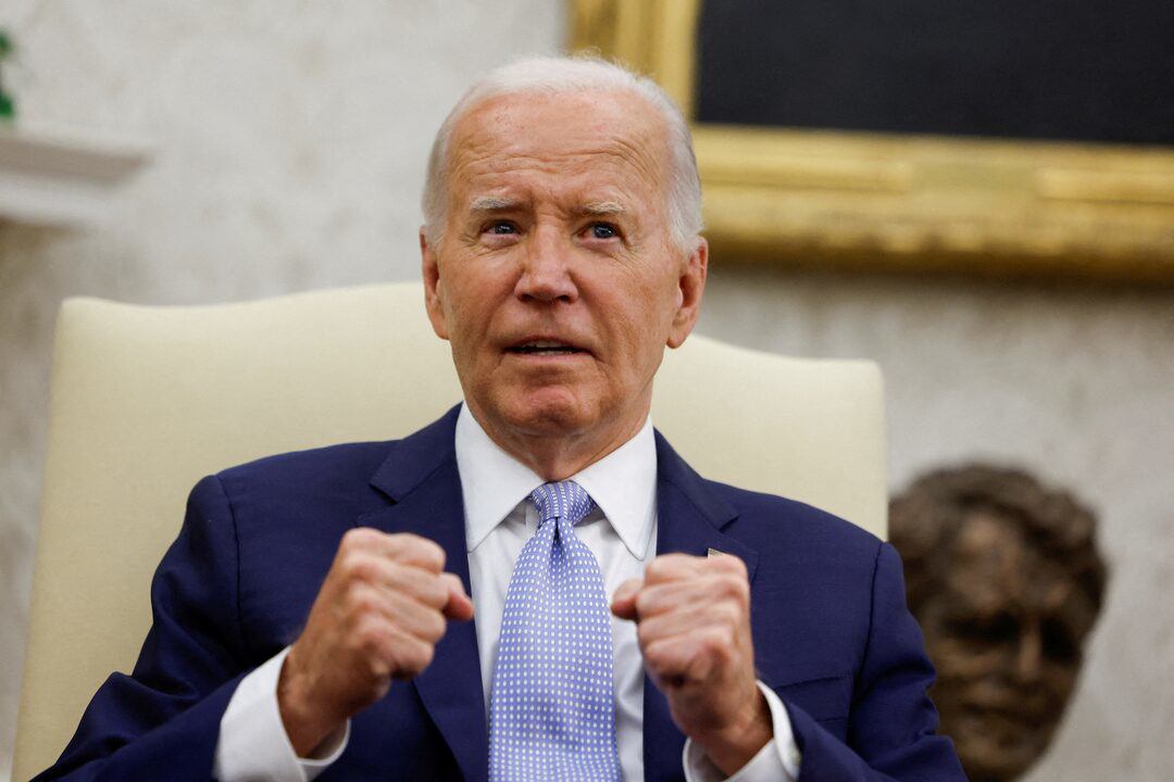 Ông Biden chia sẻ thông điệp tích cực sau khi mắc ung thư (ảnh: Reuters)